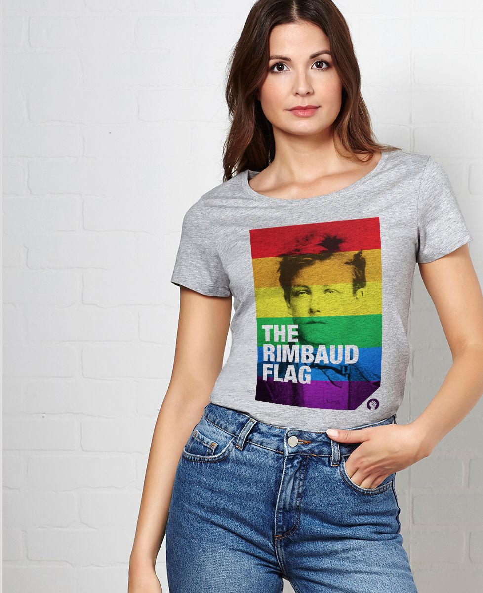 T-Shirt femme Rimbaud Flag