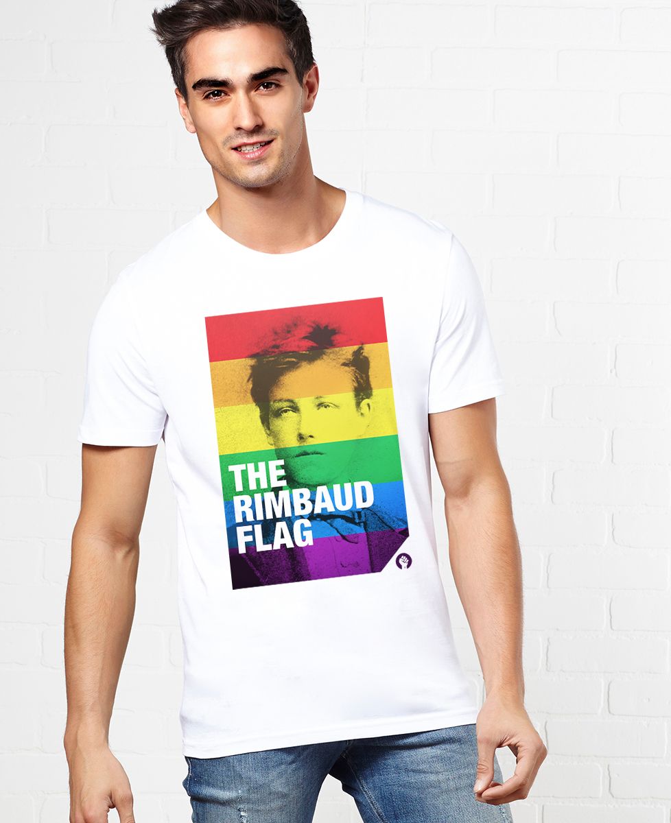 T-Shirt homme Rimbaud Flag