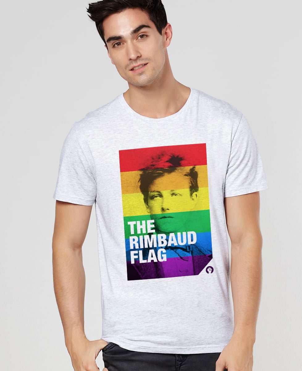 T-shirt homme Rimbaud Flag - Cadeaux Couple