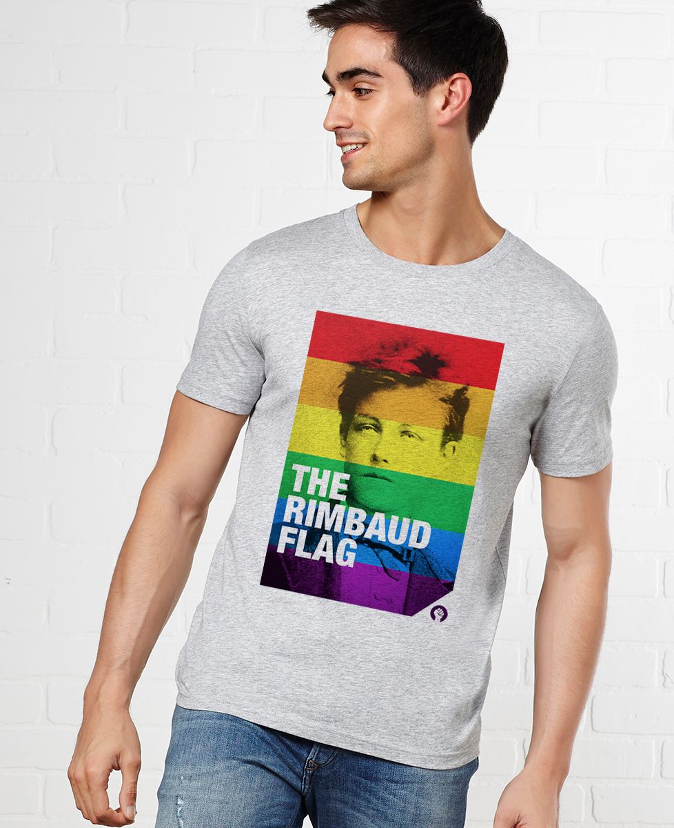 T-Shirt homme Rimbaud Flag