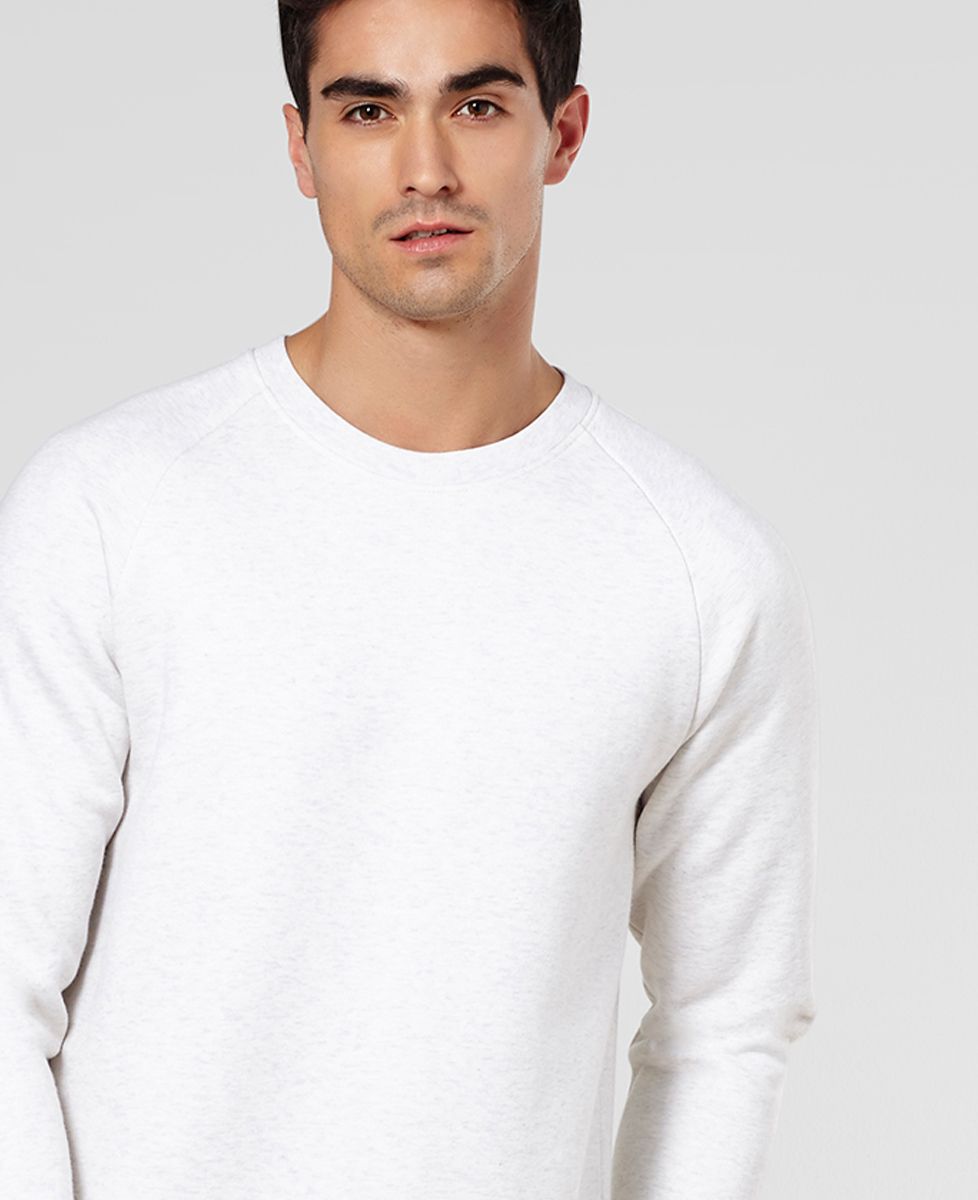 Sweatshirt homme Petit coeur brodé personnalisé