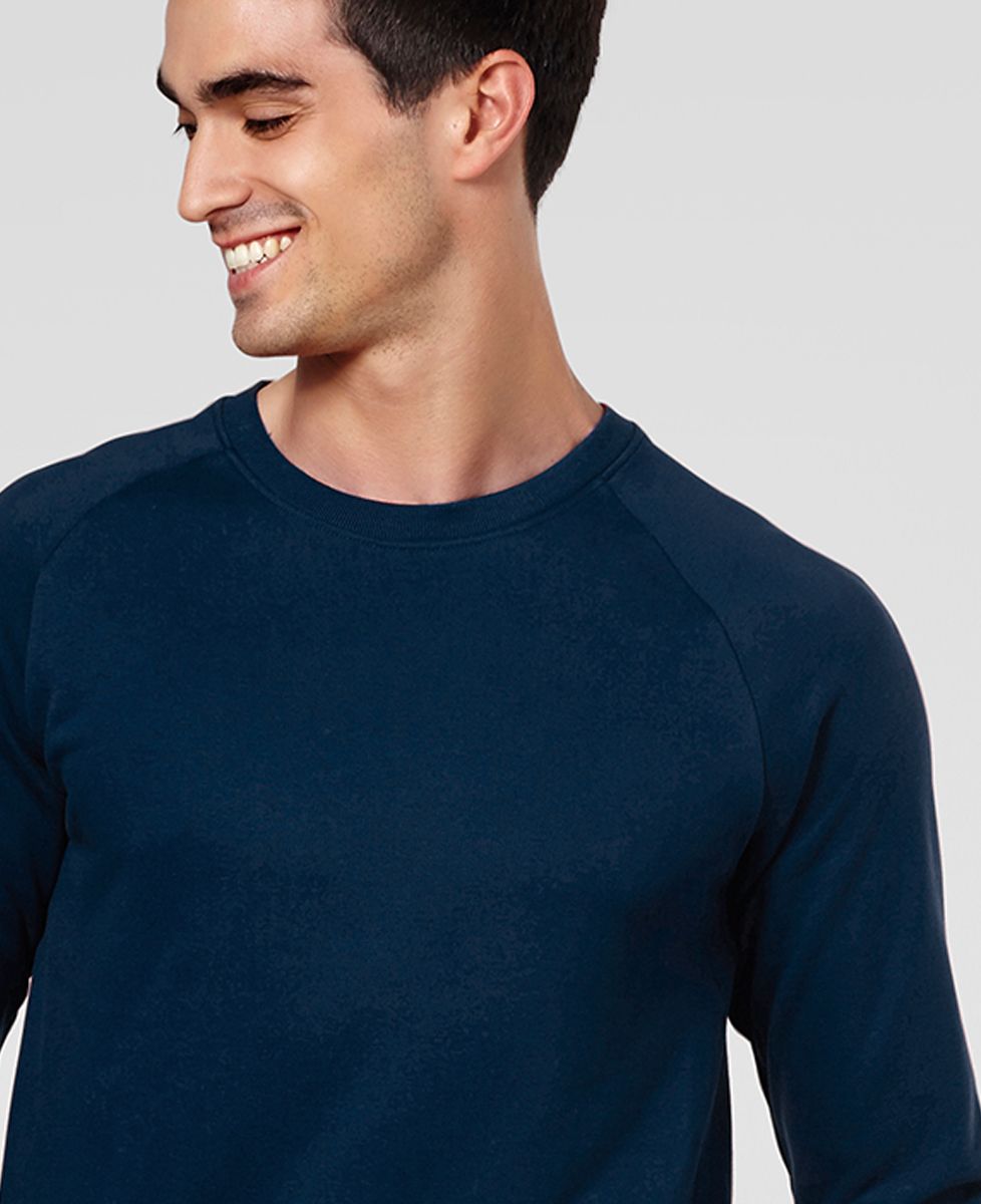 Sweatshirt homme Petit coeur brodé personnalisé