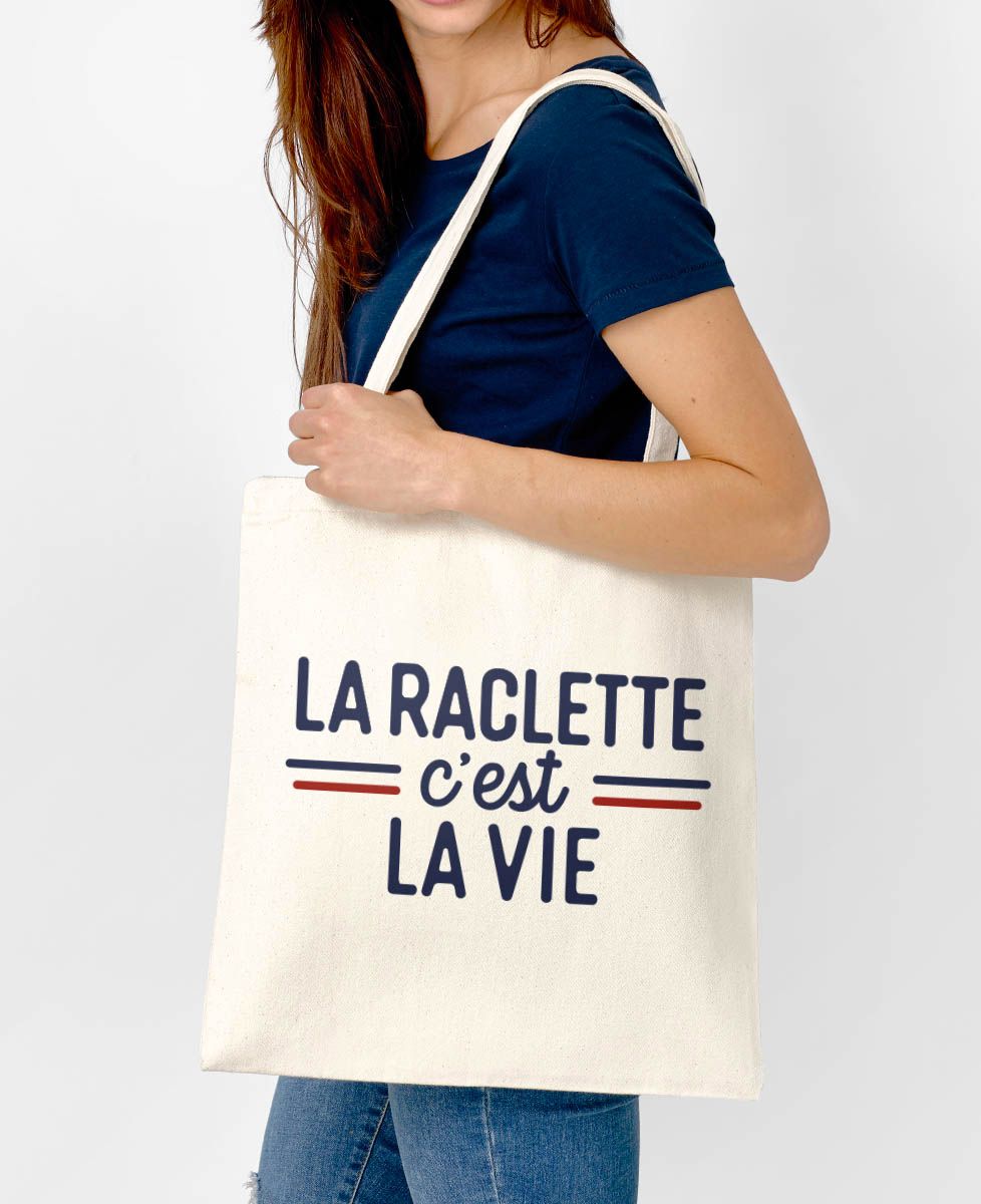 Totebag La raclette c'est la vie