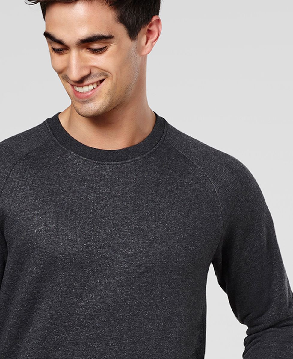 Sweatshirt homme Petit coeur brodé personnalisé