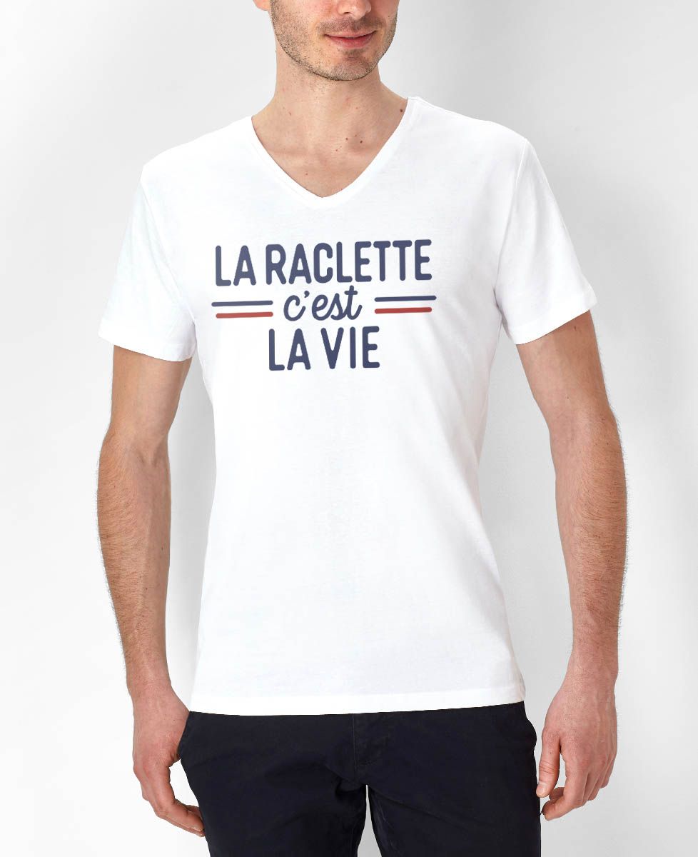 T-Shirt homme La raclette c'est la vie