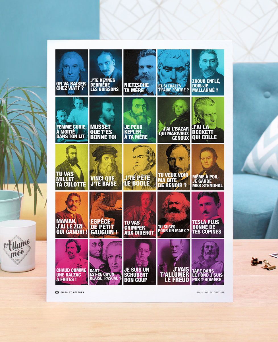 Affiche Mozaïque
