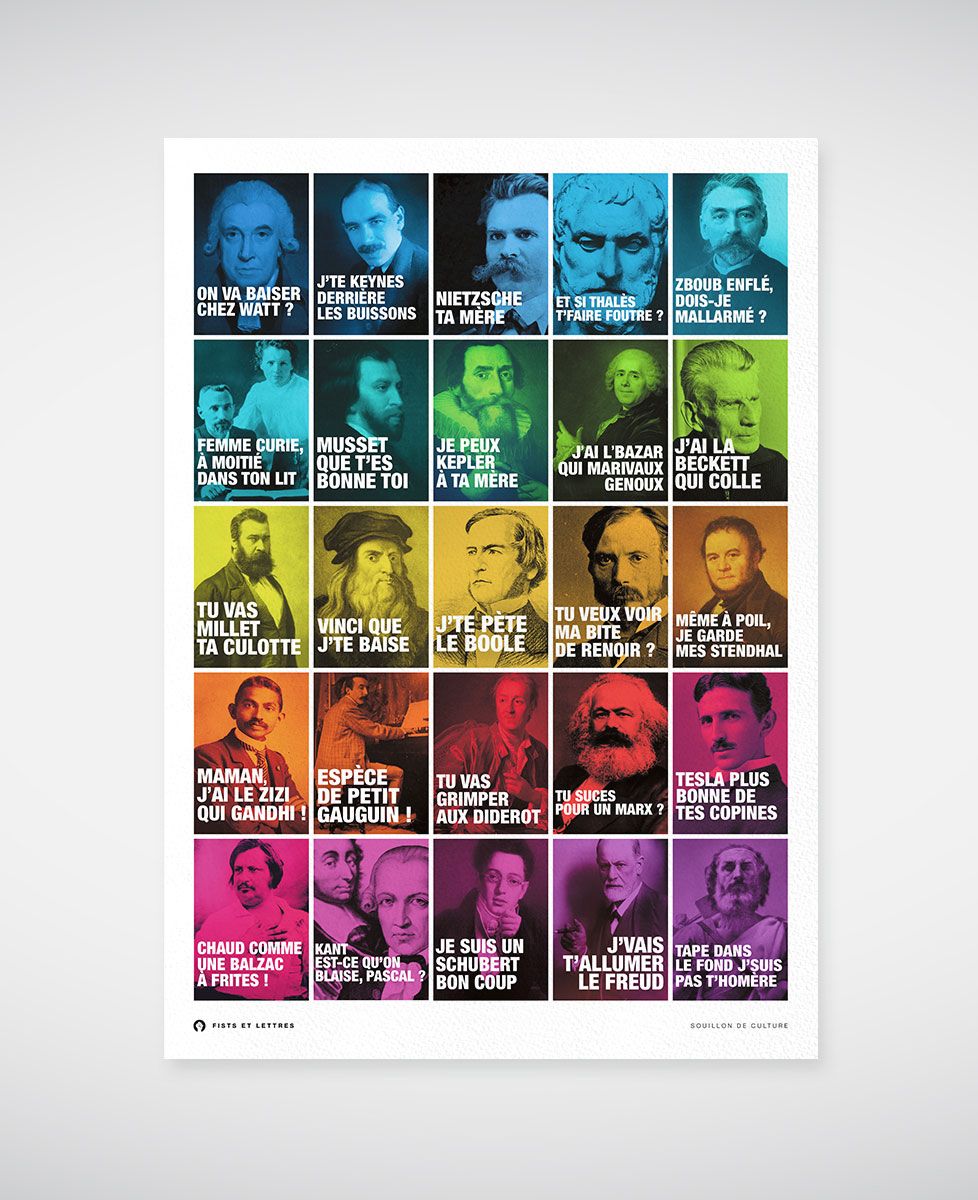 Affiche Mozaïque