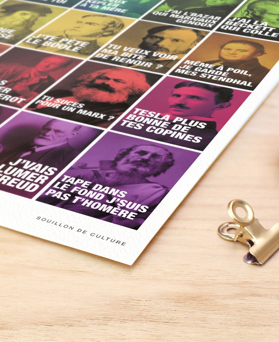 Affiche Mozaïque