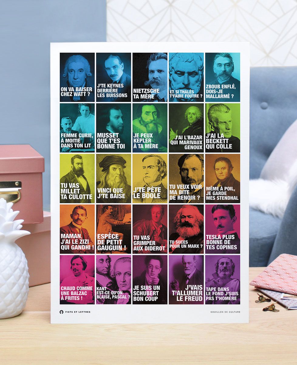Affiche Mozaïque