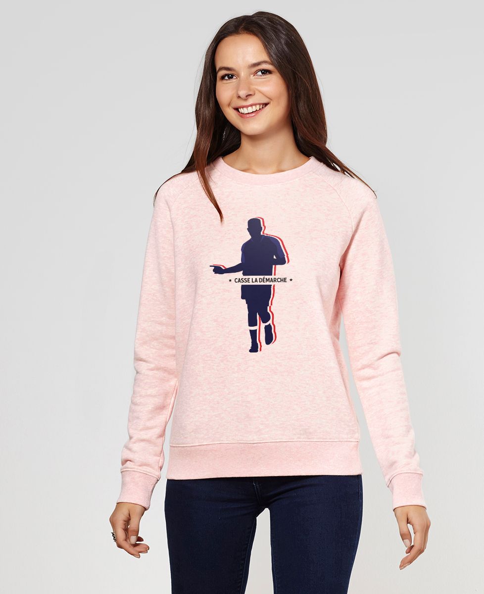 Sweatshirt femme Casse la démarche
