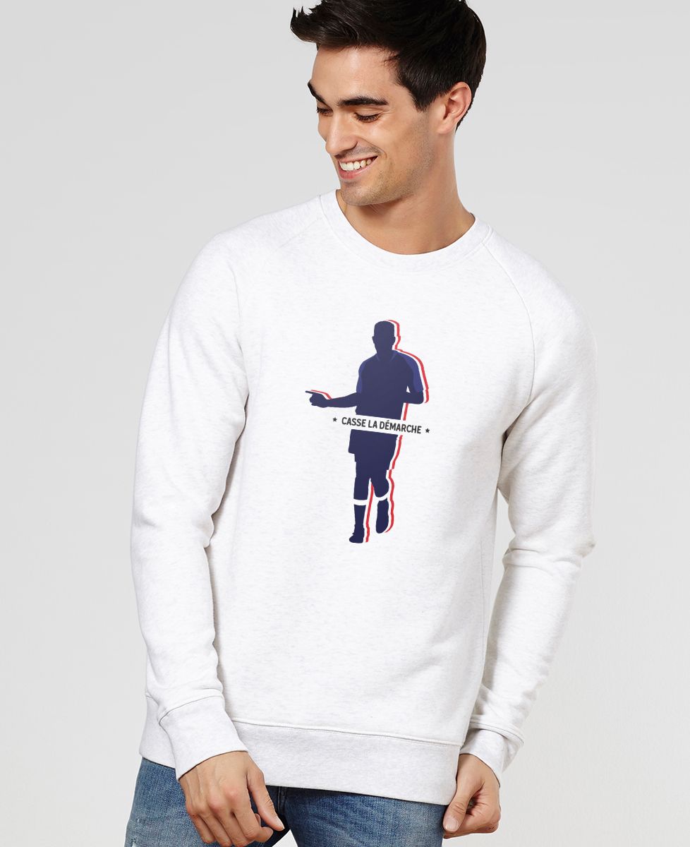 Sweatshirt homme Casse la démarche