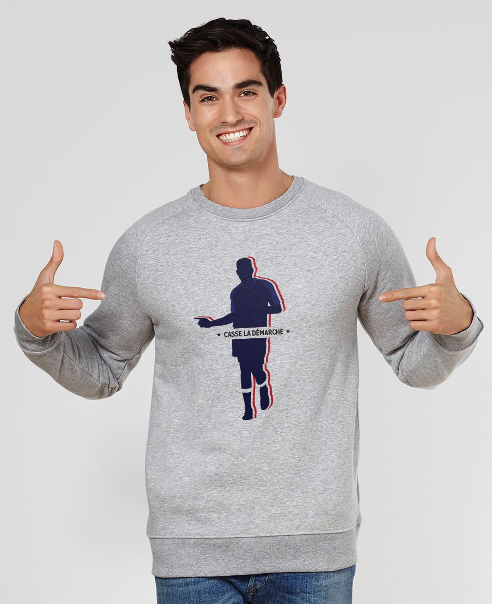 Sweatshirt homme Casse la démarche