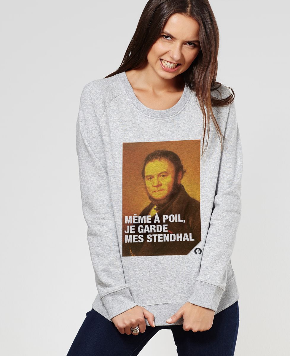 Sweatshirt femme Stendhal - Cadeaux Couple