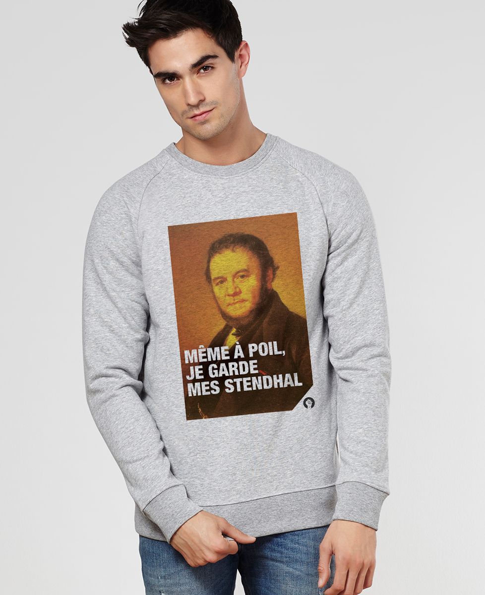 Sweatshirt homme Stendhal - Cadeaux Couple
