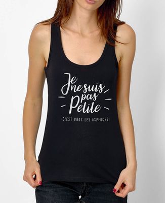 Débardeur femme Je ne suis pas petite