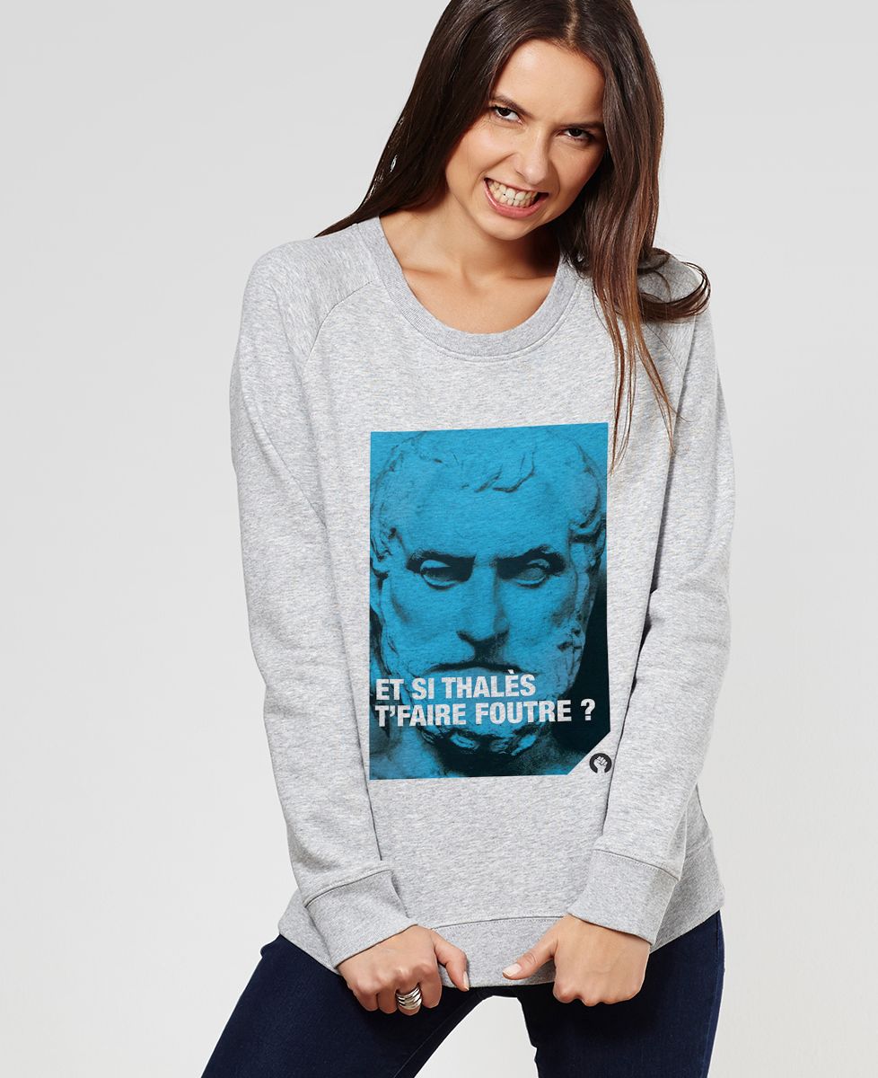 Sweatshirt femme Thalès