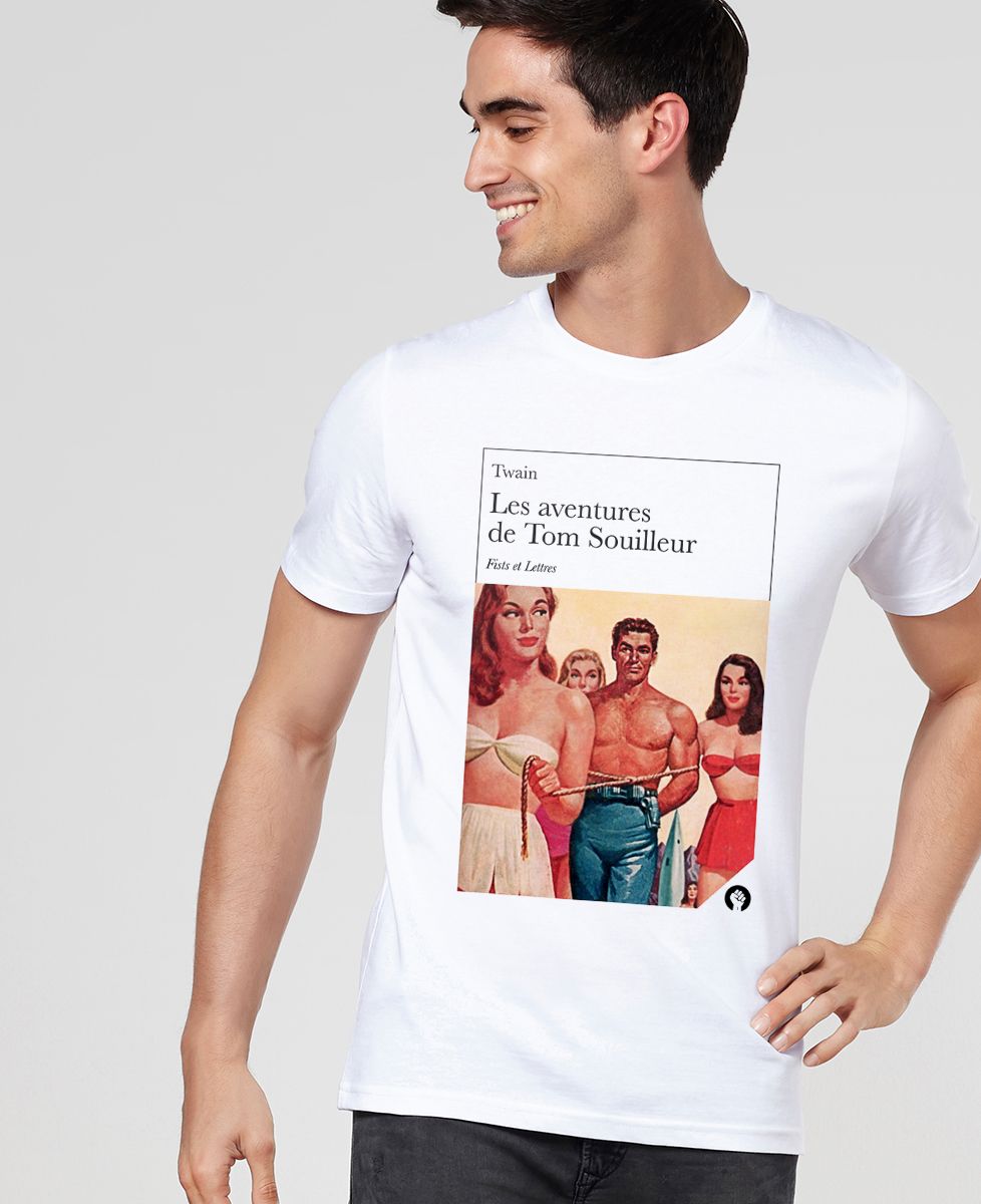 T-shirt homme Les aventures de Tom Souilleur - Apéro, Cadeaux Couple