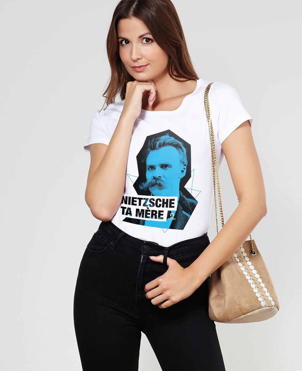 T-Shirt femme Nietzsche Cut