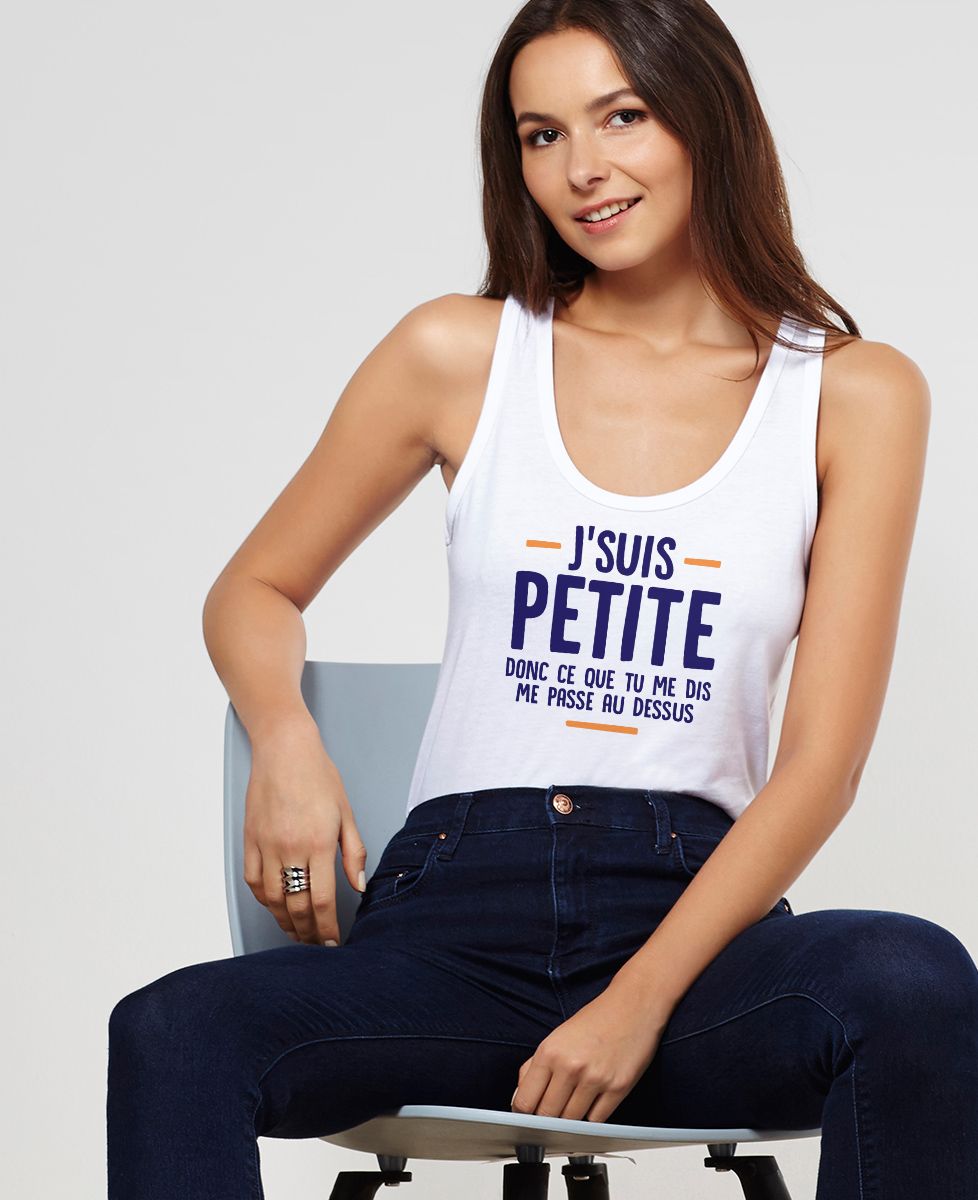 Débardeur femme J'suis petite