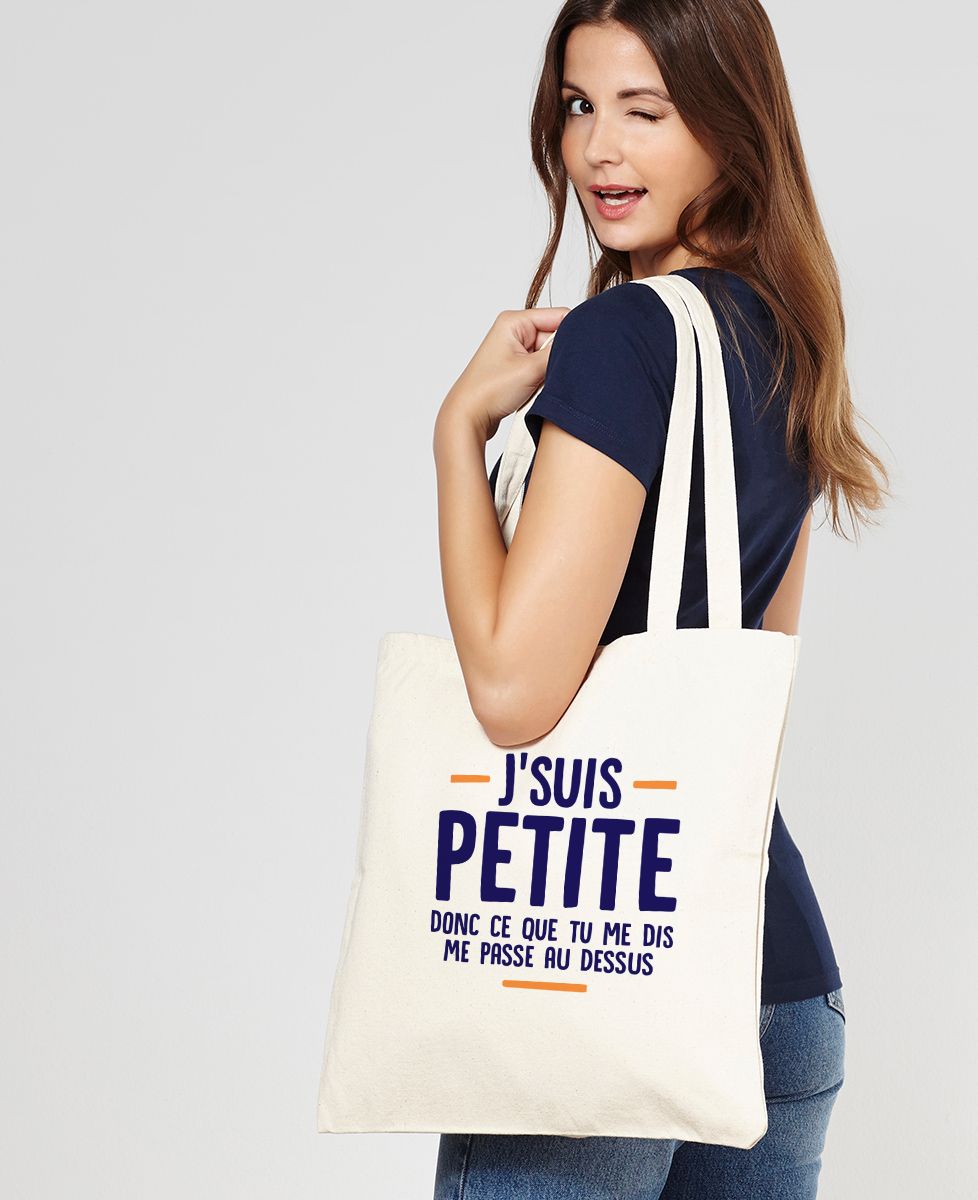 Tote bag J'suis petite