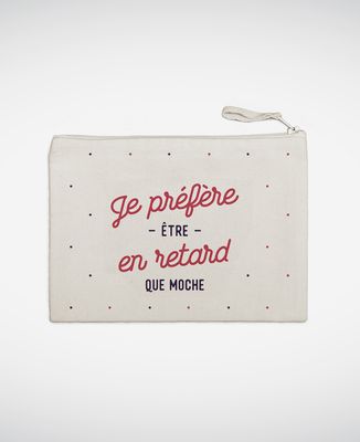 Pochette Je préfère être en retard