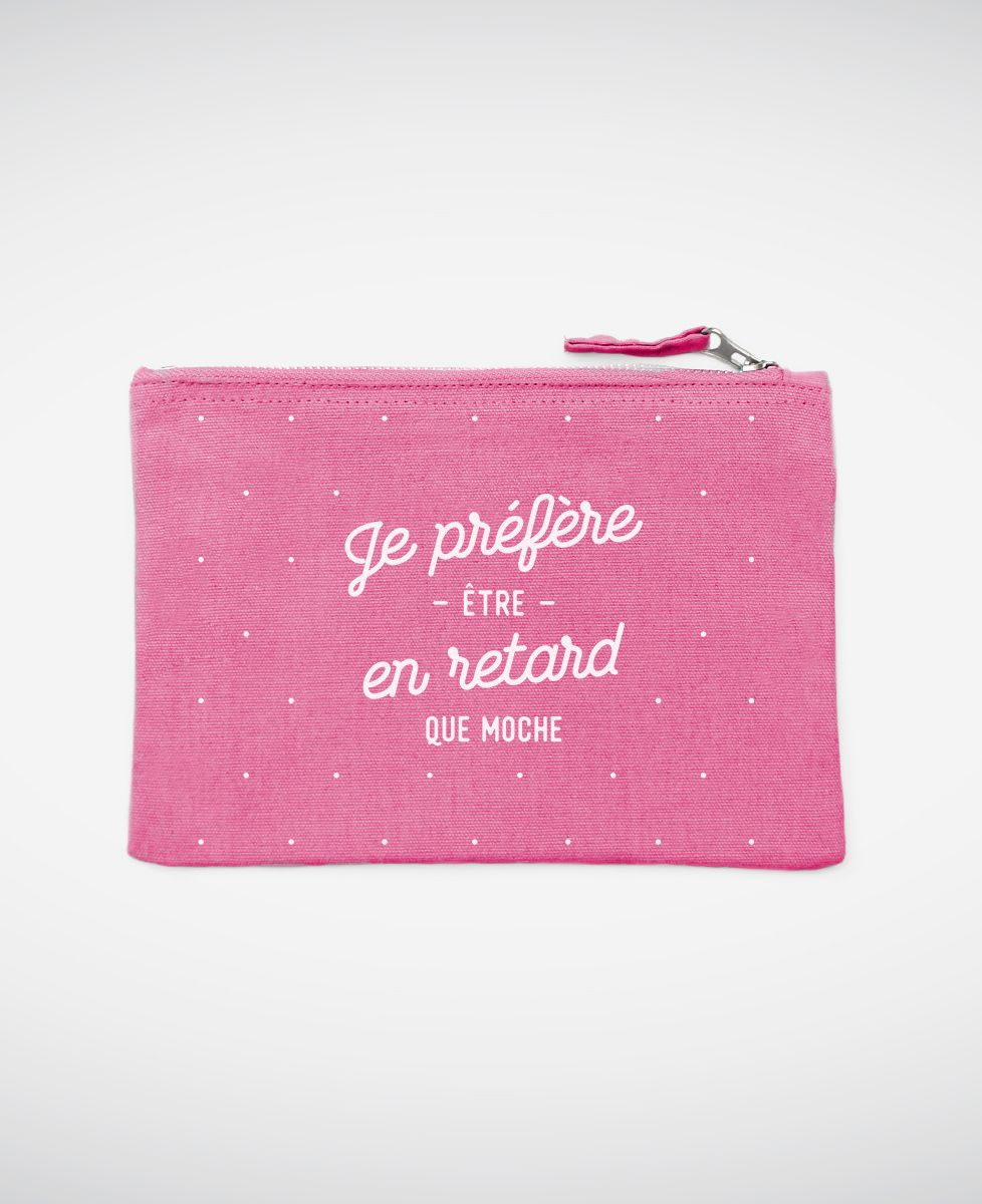 Pochette Je préfère être en retard