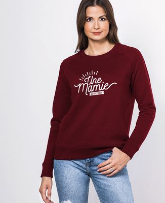 Sweatshirt femme Une mamie qui défonce
