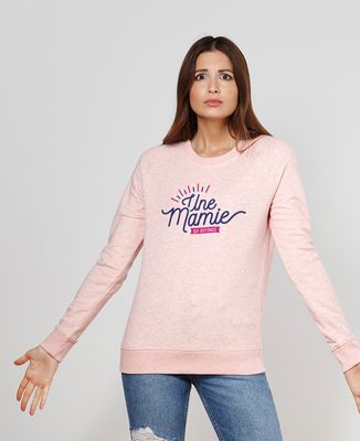 Sweatshirt femme Une mamie qui défonce