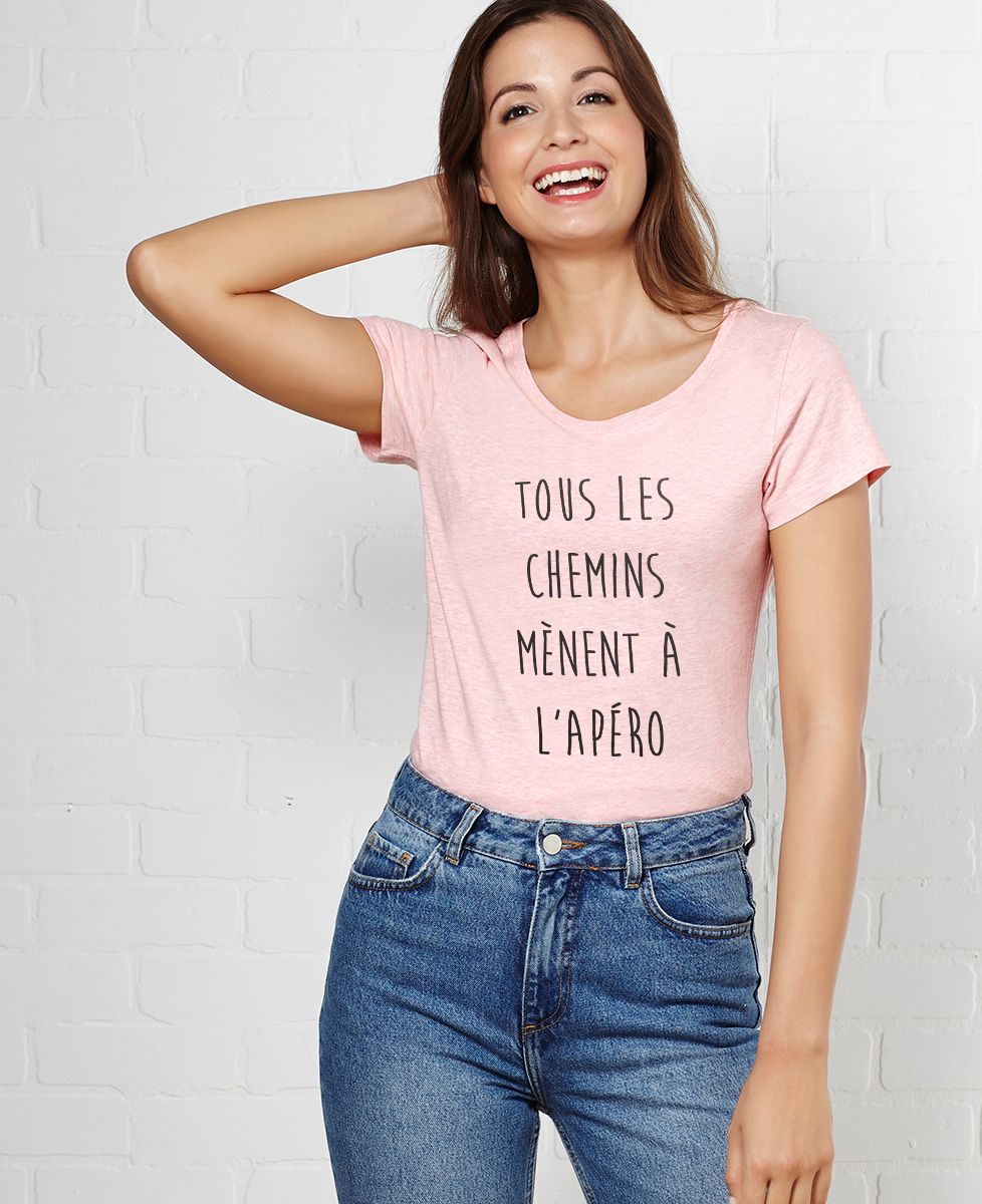 T-Shirt femme Tous les chemins