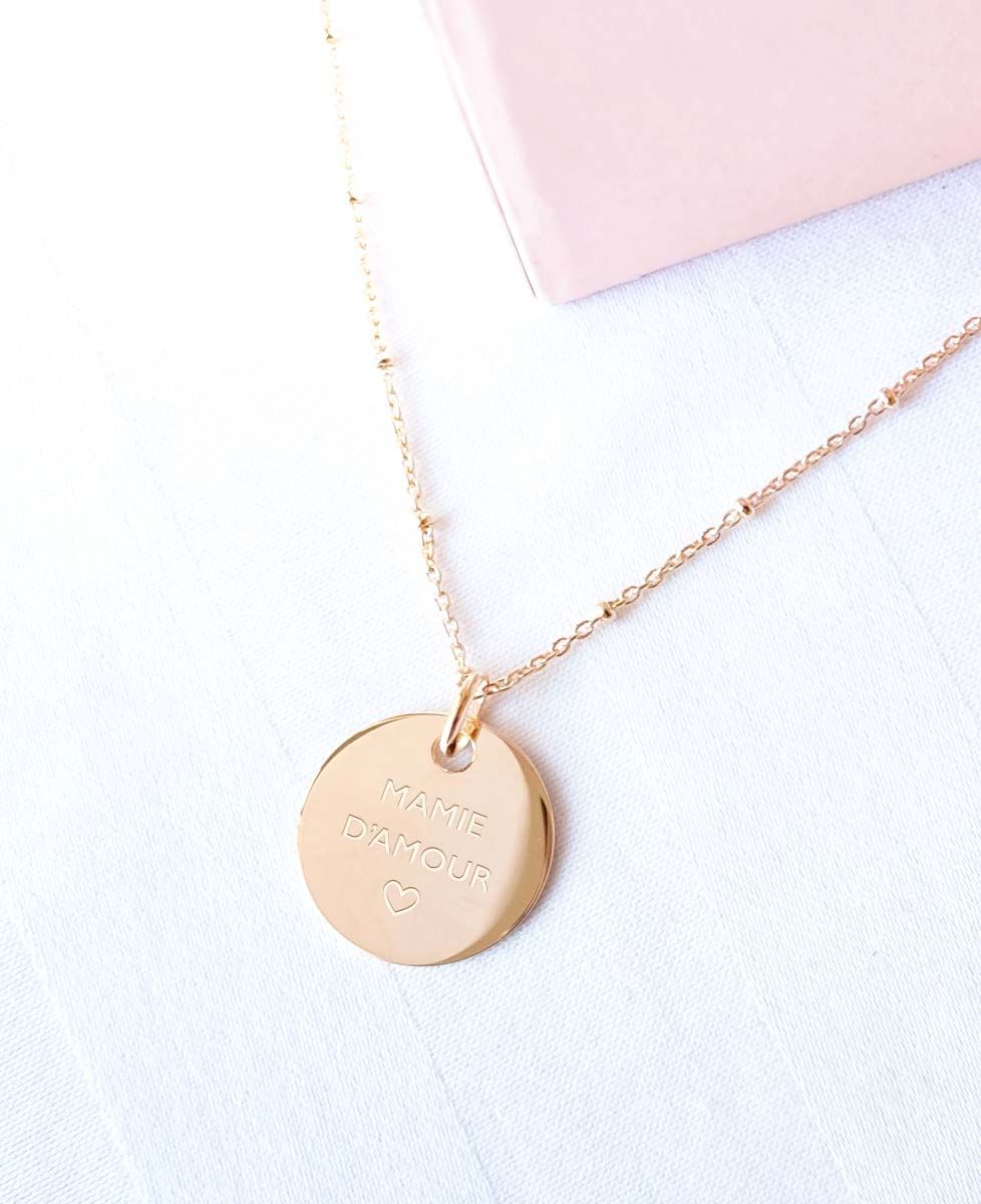 Collier Mamie d'amour - Apéro, Cadeaux Mamie