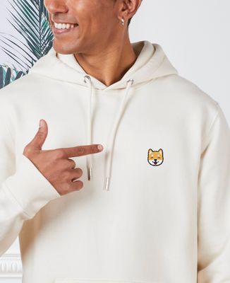 Men's hoodie Shiba (embroidered) - Animals