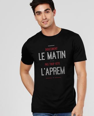 T-Shirt homme Doucement le matin