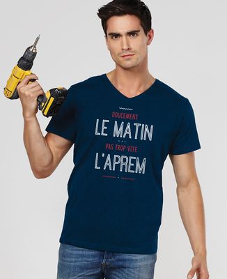 T-Shirt homme Doucement le matin