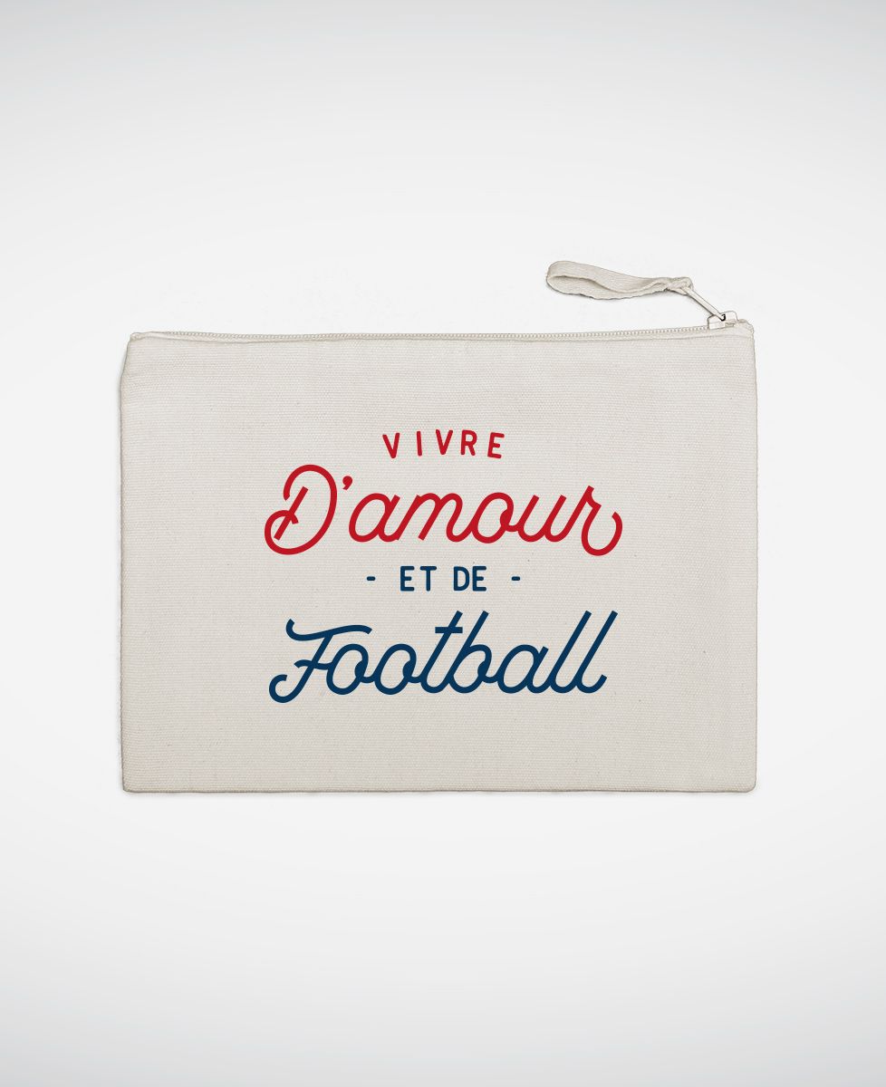 Pochette Vivre d'amour et de football