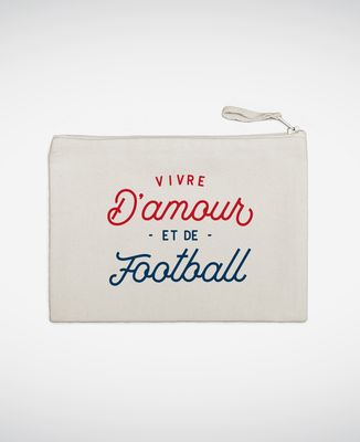 Pochette Vivre d'amour et de football