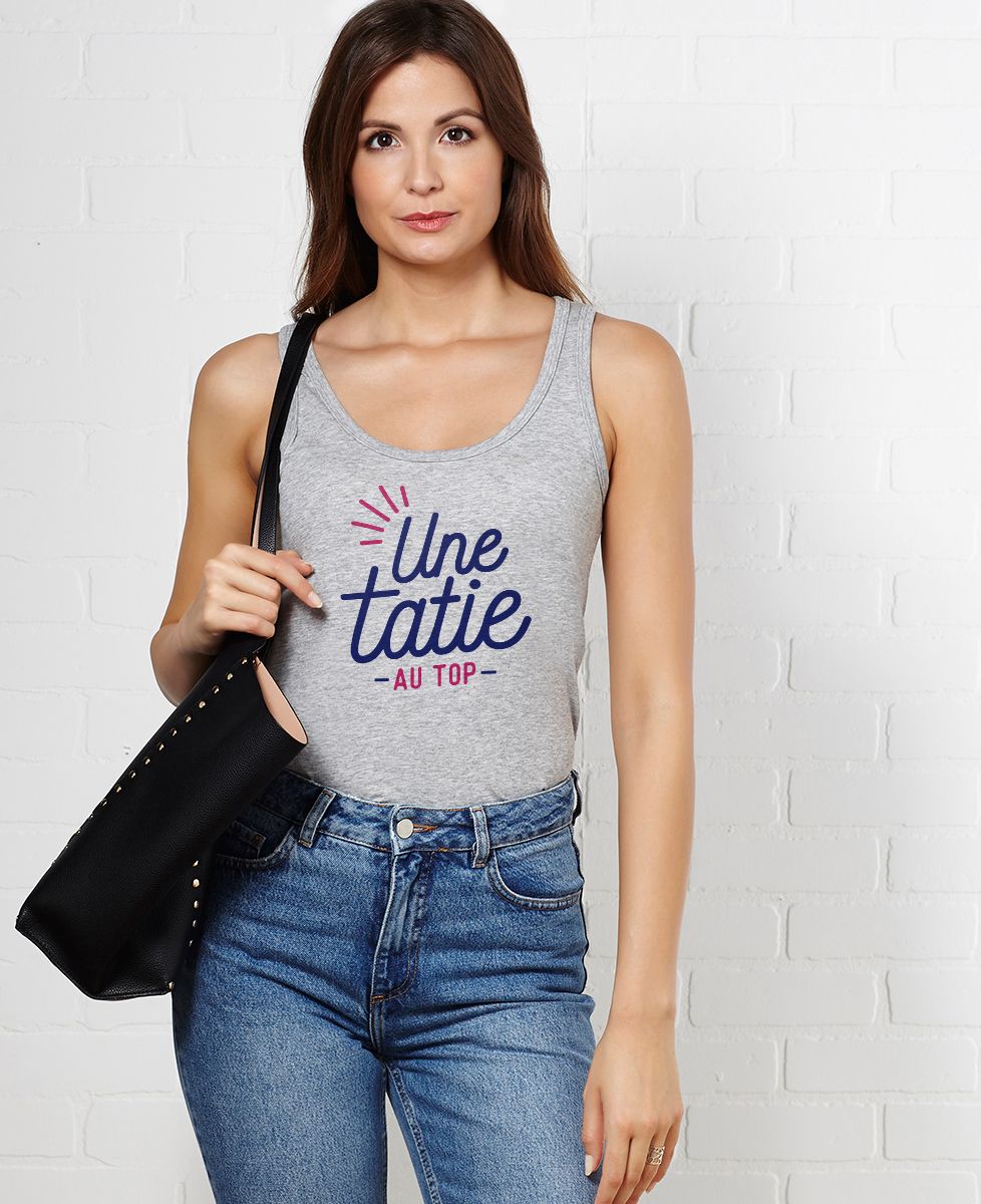 Débardeur femme Une tatie au top