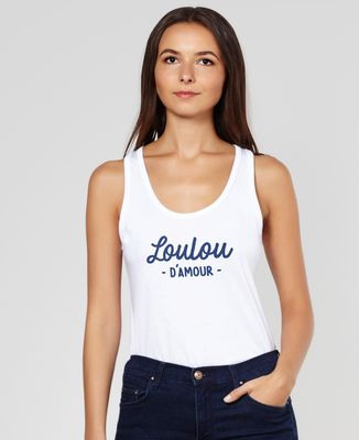 Débardeur femme Loulou d'amour
