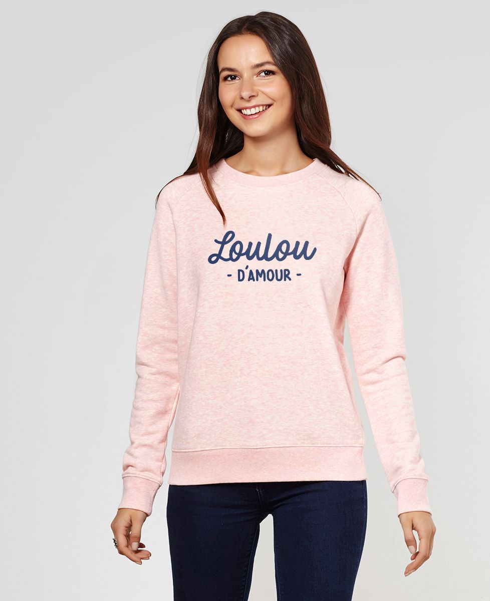 Sweatshirt femme Loulou d'amour