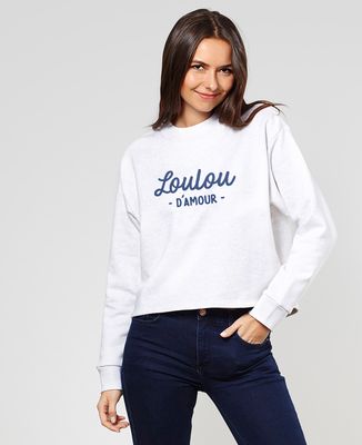 Sweatshirt femme Loulou d'amour