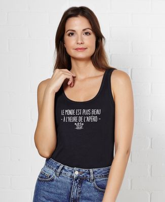 Débardeur femme À l'heure de l'apéro