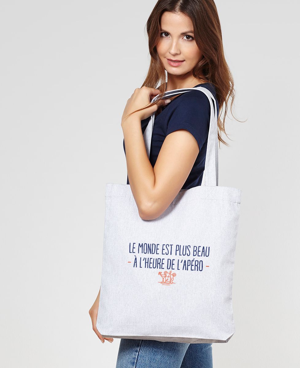 Tote bag À l'heure de l'apéro - Apéro