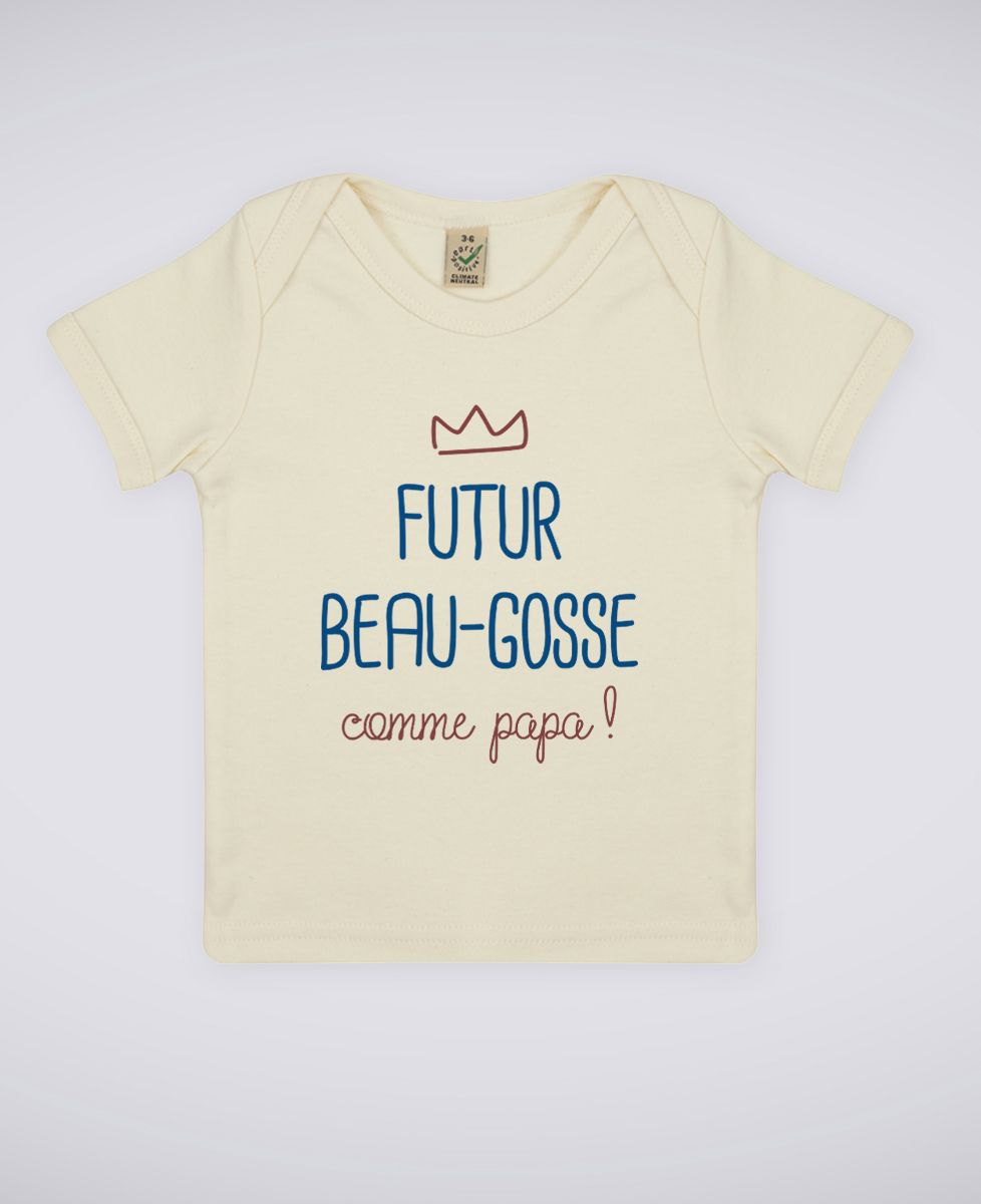 T Shirt Bebe Futur Beau Gosse Monsieur Tshirt Kids T Shirt Bebe Futur Beau Gosse Monsieur Tshirt Kids