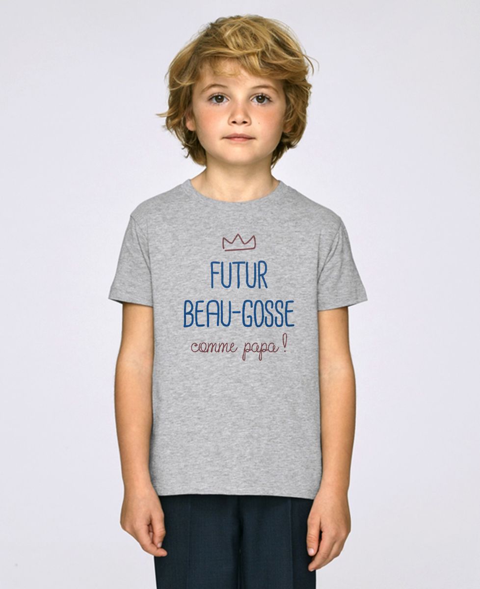 T-Shirt enfant Futur beau gosse