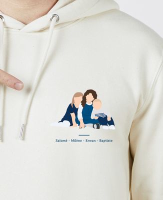 Hoodie homme Vos enfants personnalisé - Cadeaux Papa, Cadeaux Maman, Apéro, Cadeaux Papy, Cadeaux Mamie