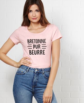 T-Shirt femme Bretonne pur beurre