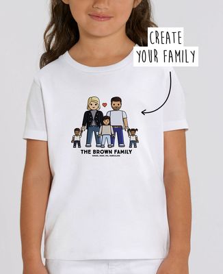 Child T-Shirt Customized toy family - Gifts for Dad, Mom's gifts, Papy's gift, Grandma's gifts