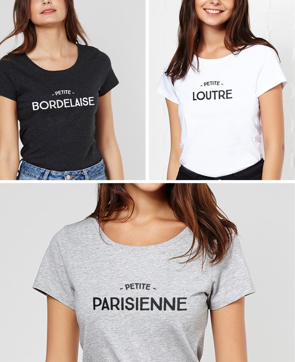 T-Shirt femme Petite personnalisé