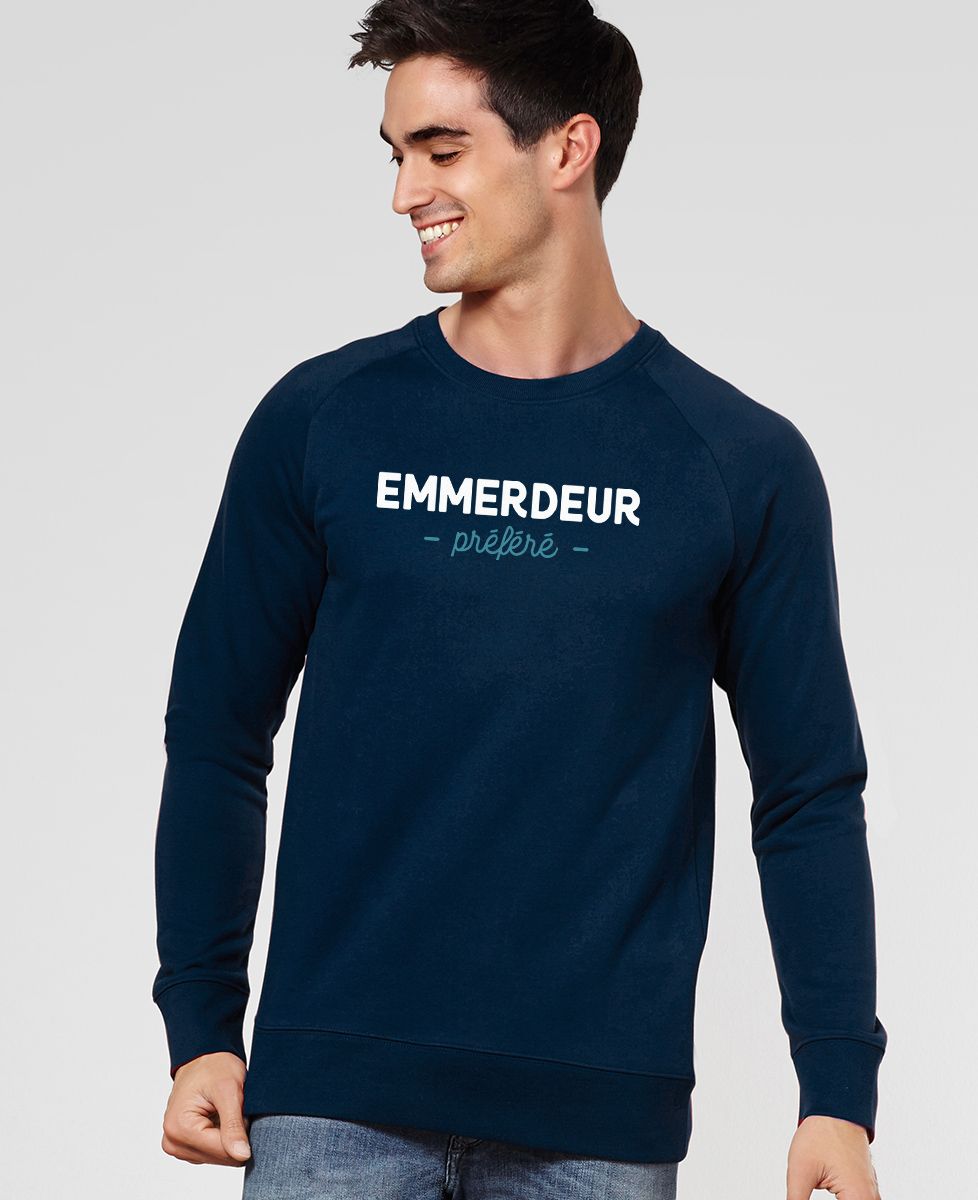 Sweatshirt homme Emmerdeur préféré