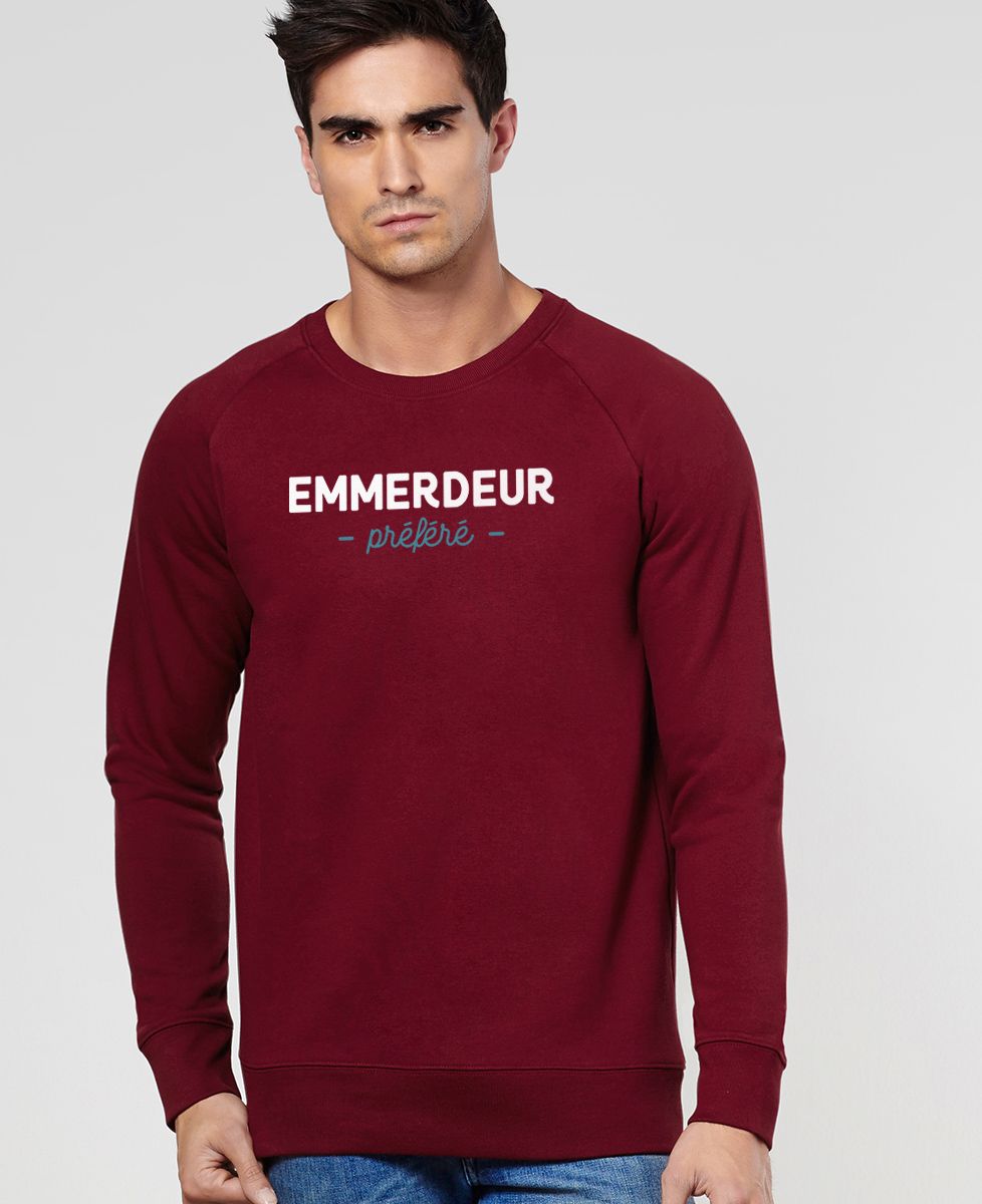Sweatshirt homme Emmerdeur préféré
