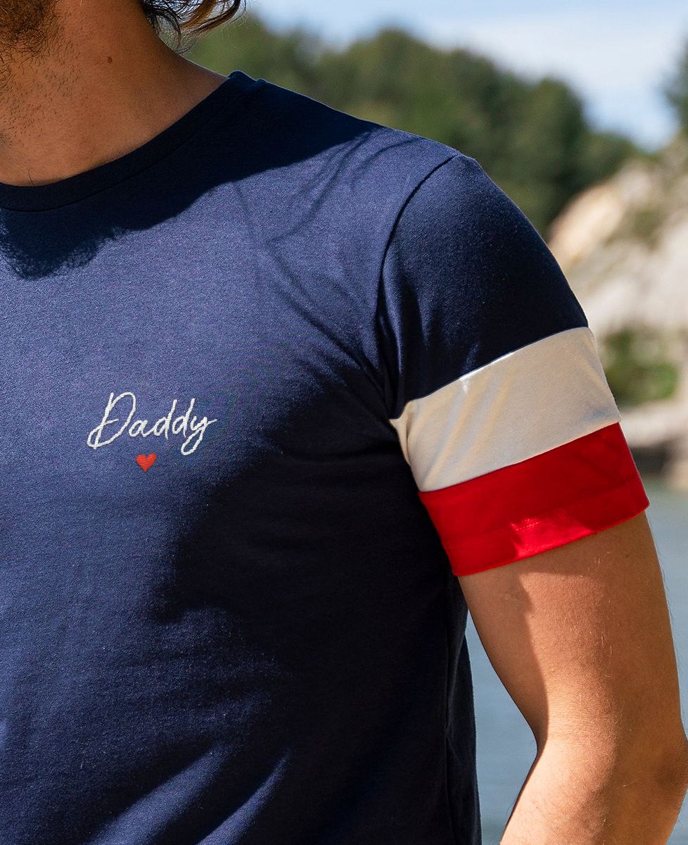 Filgood men's recycled t-shirt Daddy - Gifts for Dad, Mom's gifts